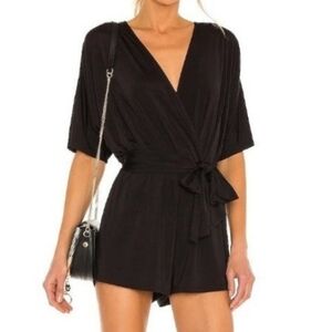 Lovers and Friends Black Sky Romper